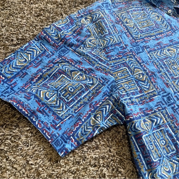 Vintage Quicksilver Button Up Shirt Surf Surfing Mens XL Oversized XXL Fit - Picture 6 of 7